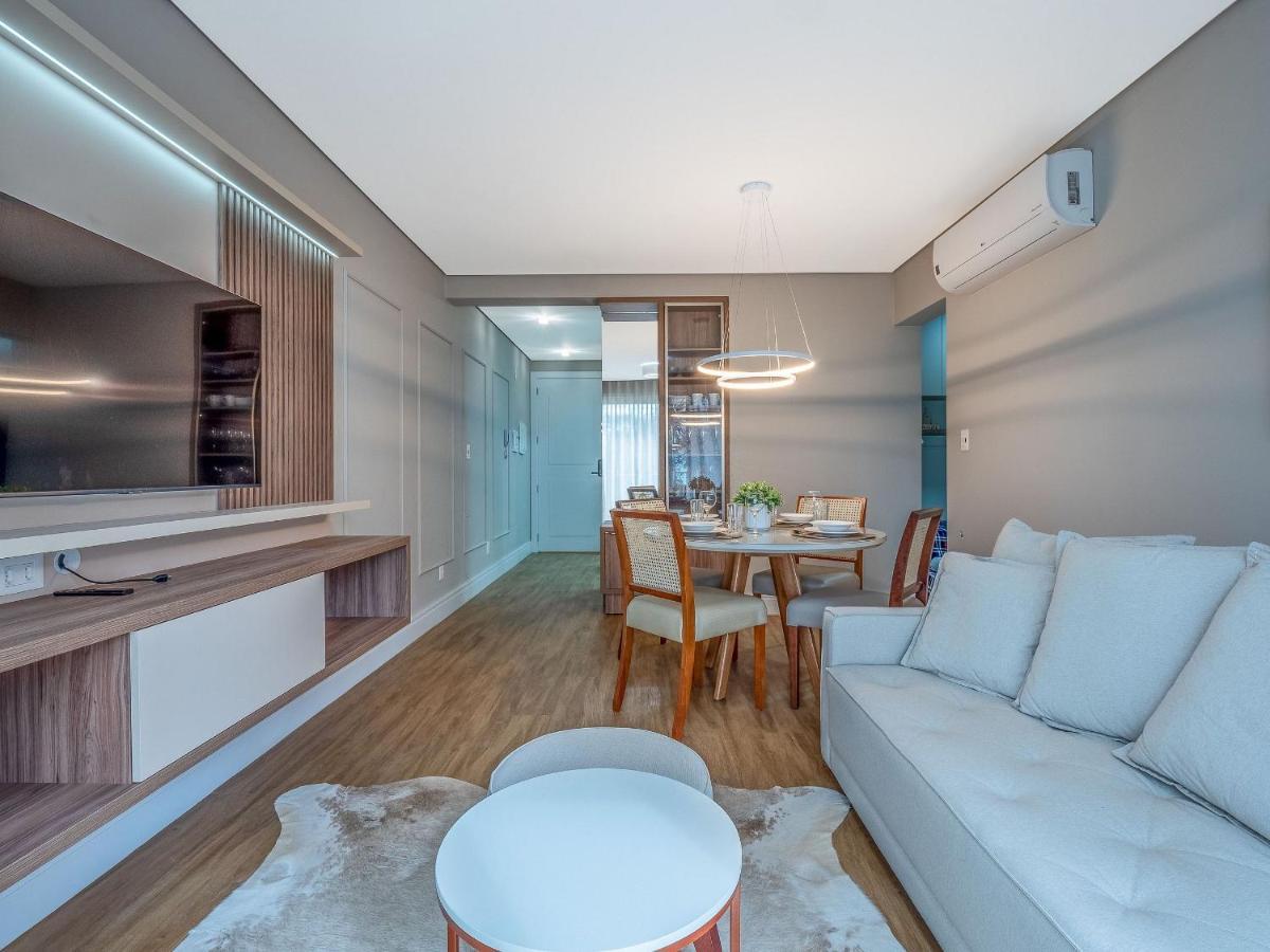 Alpes Da Montanha 203 - Ap Novo Junto Ao Centro De Gramado + Garagem Apartment Luaran gambar
