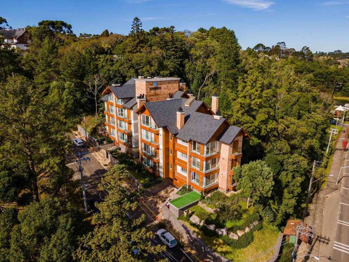 Alpes Da Montanha 203 - Ap Novo Junto Ao Centro De Gramado + Garagem Apartment Luaran gambar