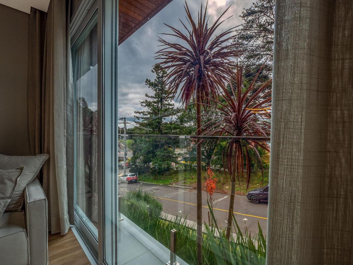 Alpes Da Montanha 203 - Ap Novo Junto Ao Centro De Gramado + Garagem Apartment Luaran gambar