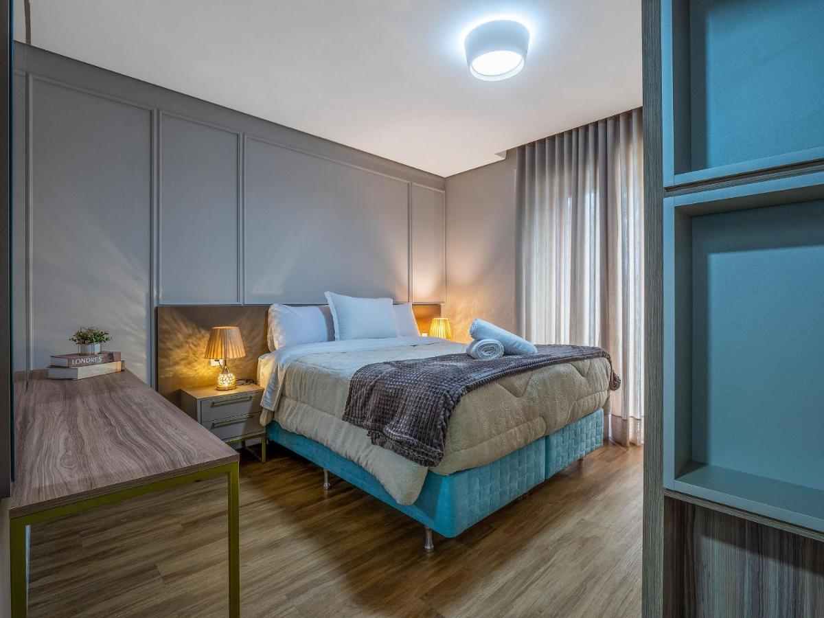 Alpes Da Montanha 203 - Ap Novo Junto Ao Centro De Gramado + Garagem Apartment Luaran gambar